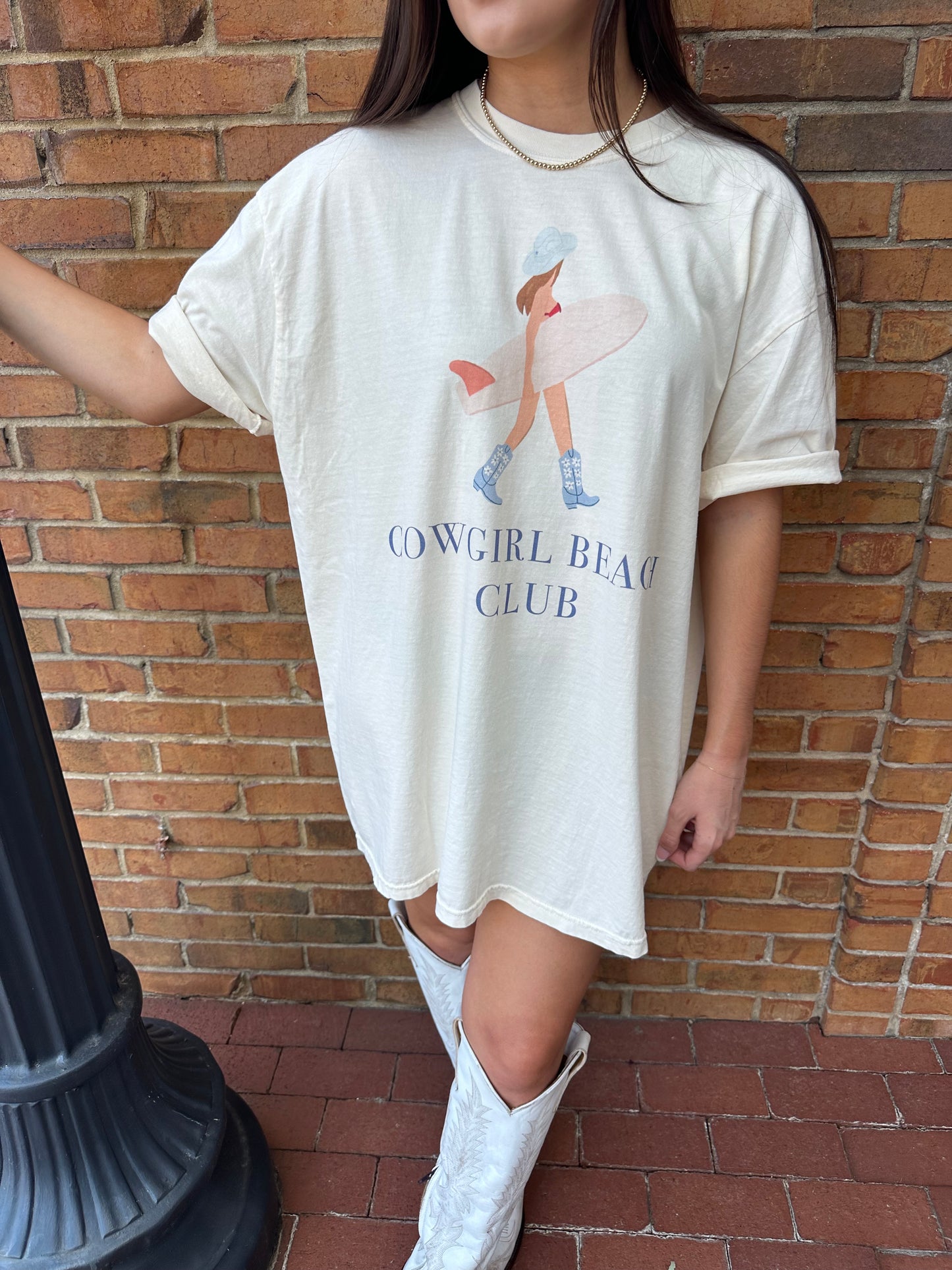 Cowgirl Beach Club Tee