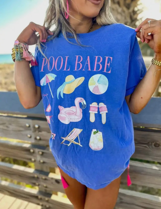 Pool Babe Tee