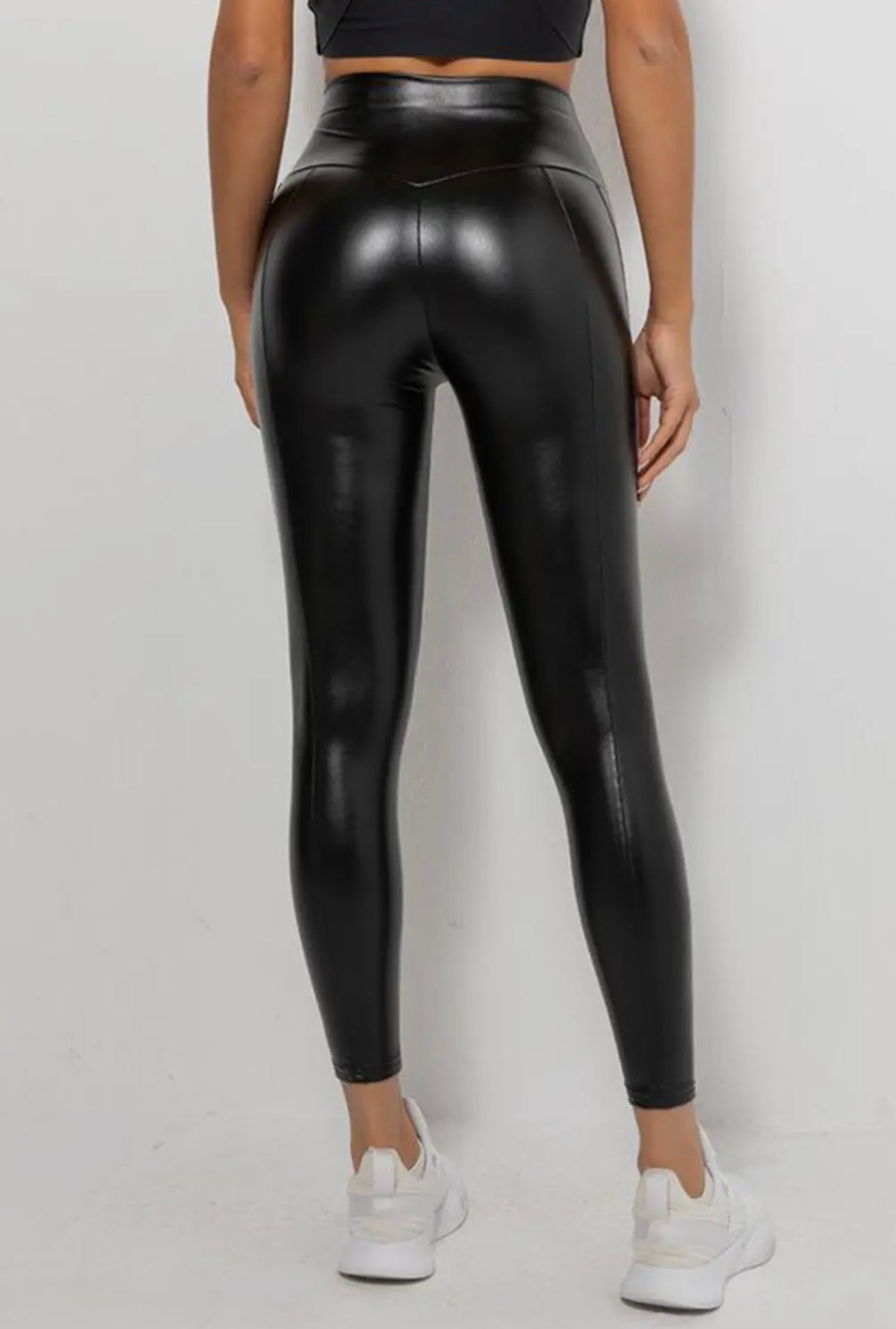 Black Leather Leggings