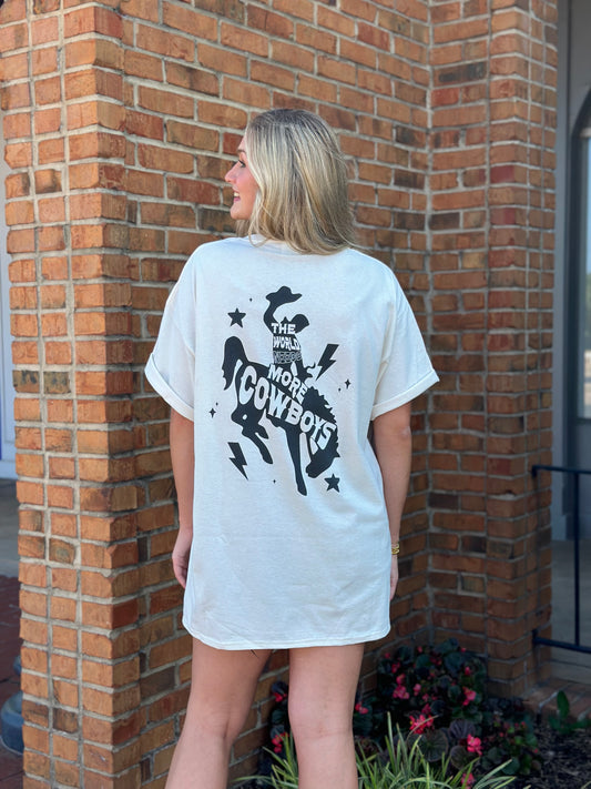 More Cowboys Tee