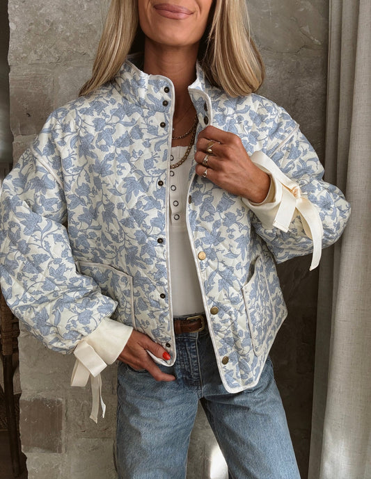 Floral Quilted Jacket