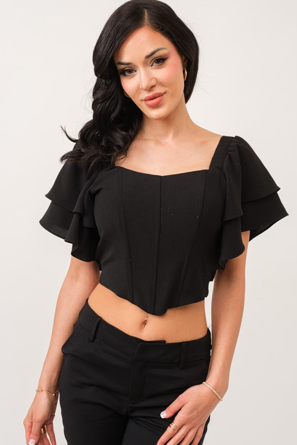 Corset Teacup Top