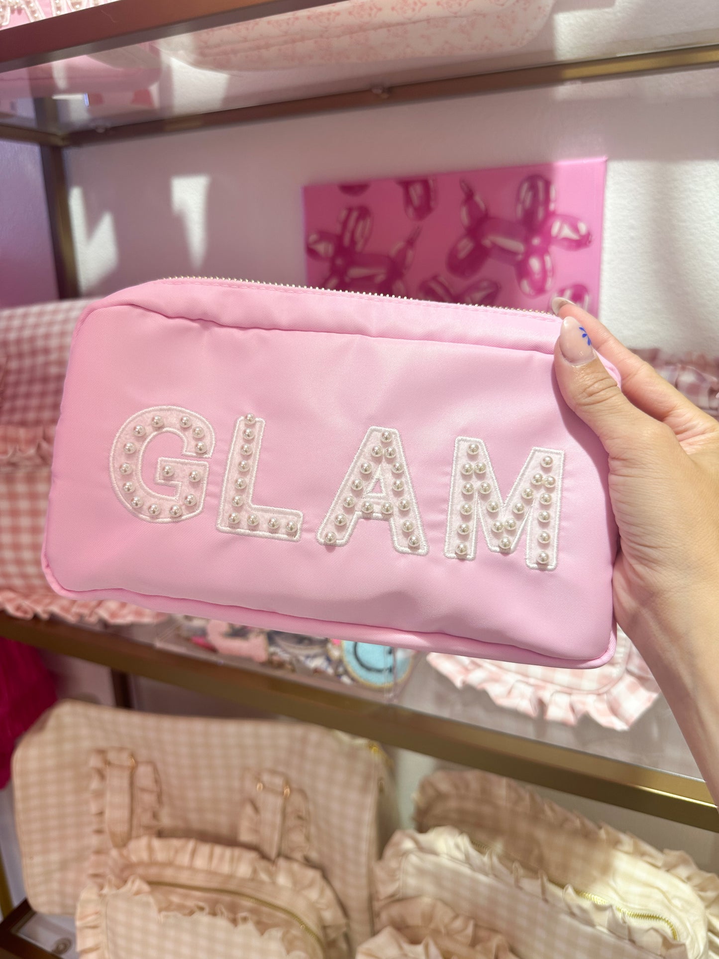 Glam Zipper Bag